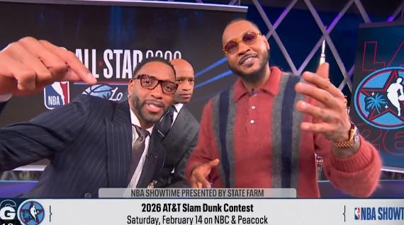 想看谁参加扣篮大赛?卡特:夏普&埃奇库姆&阿门&卡斯尔;安东尼:锡安